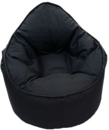 The Pod - Bean Bag Chair  (Black) 