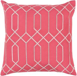 Skyline2 Pillow (Carnation Pink) 