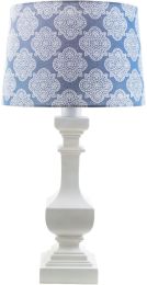 Carolina Table Lamp (Blue Print) 