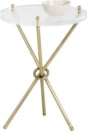 Cher Side Table (Brass) 