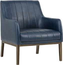Wolfe Lounge Chair (Vintage Blue) 