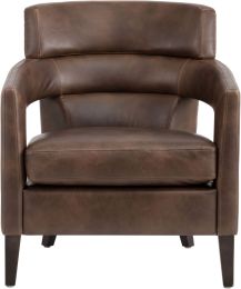 Bloor Lounge Chair (Havana Dark Brown) 