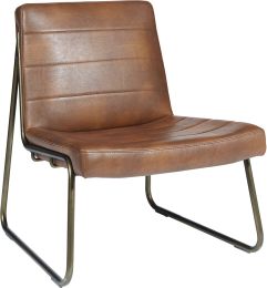 Anton Lounge Chair (Bravo Cognac) 