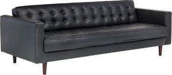 Donnie Sofa (Coal Black) 