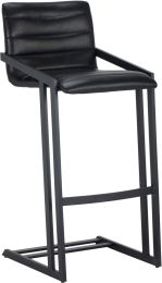 Webber Barstool (Set of 2 - Cantina Black) 