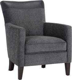 Aston Lounge Chair (Polo Club Kohl Grey & Overcast Grey) 
