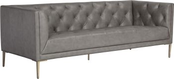Westin Sofa (Vintage Steel Grey Leather) 