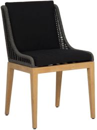 Sorrento Dining Chair (Natural & Regency Black) 