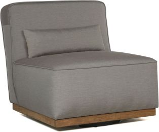 Carbonia Swivel Lounge Chair (Pallazo Taupe) 