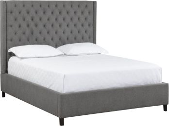 Devon Bed (Queen - Belfast Koala Grey) 