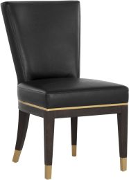 Alister Dining Chair (Bravo Black & Abbington Black) 