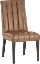Heath Dining Chair (Set of 2 - Marseille Camel Leather) 