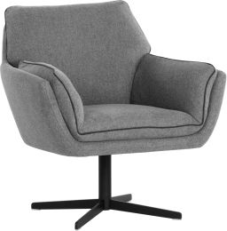 Florelle Swivel Lounge Chair (Belfast Koala Grey) 