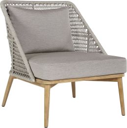 Andria Lounge Chair (Grey & Pallazo Taupe) 