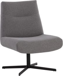 Karson Swivel Lounge Chair (Charcoal Grey) 