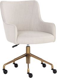 Franklin Office Chair (Beige Linen) 