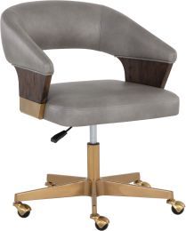 Leonce Office Chair (Bravo Metal) 