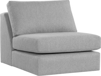 Cascade Swivel Armless Chair (Liv Indigo) 