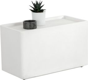 Liza Table d'Appoint (Blanc) 