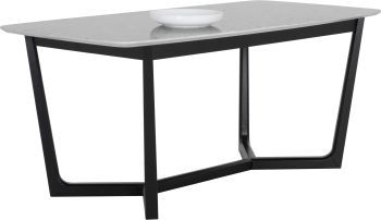 Kali Dining Table (Black & Grey Marble - 70.5) 