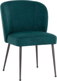 Ivana Chaise à Diner (Soho Sarcelle Soho Sarcelle Is A Vibrant Shade Of Blue-Green) 