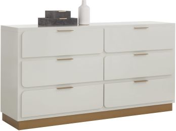 Jenkins Dresser (High Gloss Cream) 