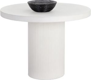 Nicolette Dining Table (40 In - White) 