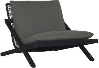 Bari Lounge Chair (Charcoal & Gracebay Grey) 