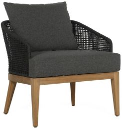 Capri Lounge Chair (Natural & Gracebay Grey) 