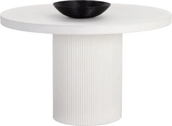 Nicolette Dining Table (55 In - White) 