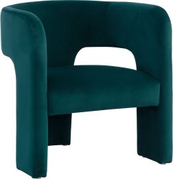 Isidore Lounge Chair (Meg Teal) 
