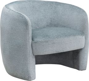Mircea Lounge Chair (Bergen French Blue) 