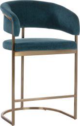 Marris Counter Stool (Gold & Danny Teal) 