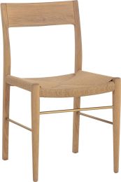 Bondi Dining Chair (Set of 2 - Light Oak) 