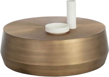 Creed Coffee Table (Large - Antique Gold) 