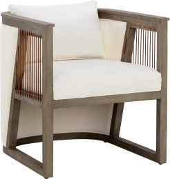 Sala Lounge Chair (Linoso Ivory) 