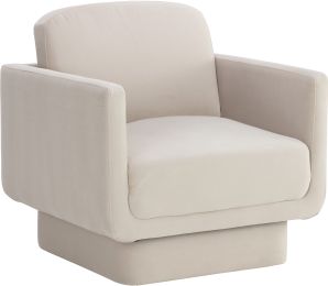 Everton Lounge Chair (Meg Taupe) 