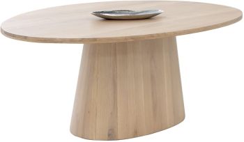 Elina Dining Table (Oval & Light Oak) 