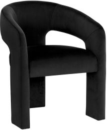 Isidore Dining Chair (Abbington Black) 