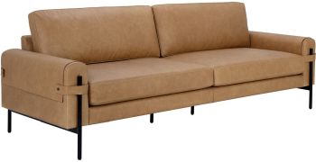 Camus Sofa (Ludlow Sesame Leather) 