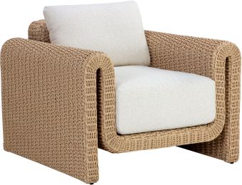 Tibi Lounge Chair (Natural & Louis Cream) 