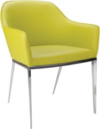 Stanis Dining Armchair (Lime) 