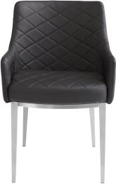 Chase Dining Armchair (Black) 