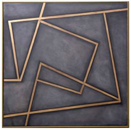 In A Maze (Canvas with Gold Base) 