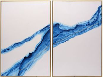 Fluidity (Set of 2 - Canvas) 