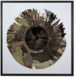 Seeing Green (41 In X 41 In - Charcoal Frame) 