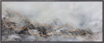 Mystic Mountain (72 x 30 - Black Frame) 