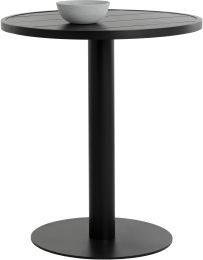 Merano Bar Table (Round - Black) 
