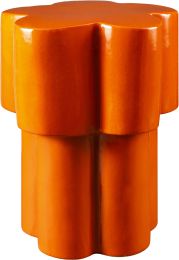 Falkland Road Garden Stool (Burnt Orange) 