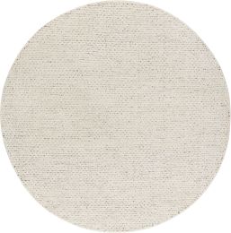 Azalea Rug (Beige & Black - Round - 8' x 8') 